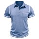 thumbnail image 2 of pstuiky camiseta de hombre, Camiseta deportiva informal de manga corta con bolsillos para hombre, color liso, para entrenamiento físico camisetas de hombre l, 2 of 5