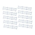 thumbnail image 4 of 10 Pieces Railroad Fence Model Building Railing Modern White Design for Model Train Hobby Projects, 4 of 9