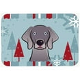 thumbnail image 2 of Carolines Treasures BB1727CMT Winter Holiday Weimaraner Kitchen & Bath Mat, 20 x 30, 2 of 2