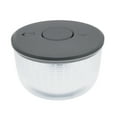 thumbnail image 2 of KitchenAid 7.38 qt Pump Salad Spinner and Fruit Washer with Serving Bowl, Charcoal, 2 of 15