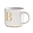 thumbnail image 2 of Taza para Café de Iniciales Oro de 500ml LuckyLy, Letra A dorado 500 ml, 2 of 8