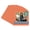 Carnelian Orange, variant on Topaz Orange Picture Frame Mat for 13x13 Frames - Fits 10x10 Photos - 10 Mats
