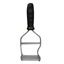 Kitchen Innovations Diamond Series Masher - World's Best Handheld Masher and Blender - Stainless Steel Blades with Ergonomic Rubber Handle - Black