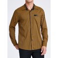 thumbnail image 4 of Mens Plaid Dress Shirt Long Sleeve Button Down Shirts Casual Wrinkle Free Shirt Big and Tall Men M, 4 of 6