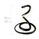 thumbnail image 2 of Nakimo Juguete de Serpiente Falsa de Goma Realista Mamba de 50 Pulgadas para Accesorios de jardín y Broma práctica, 2 of 5