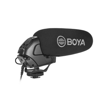 Boya By Pvm1000l Pro Condenser Shotgun Microphone 3 Pin Xlr Output With Foam Windscreen Shock Mount For Canon Nikon Dslrs Camcorder Video Camera Amazon Ca Musical Instruments Stage Studio