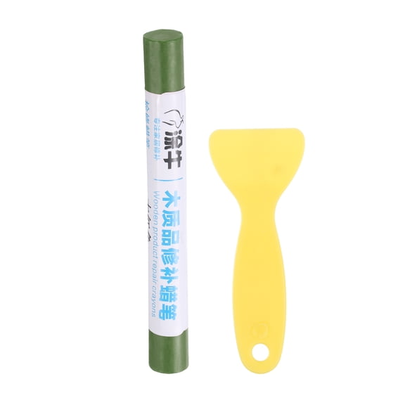 Uxcell Wood Filler Sticks Wood Furniture Scratch Repair Touch Up, Light Avocado