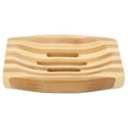 thumbnail image 3 of Bandeja de jabón de madera, soporte de jabón de baño de madera de bambú natural, bandeja de jabón de bambú, características de vanguardia, 3 of 10