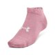 thumbnail image 2 of Calcetines Under Armour Essential Low, paquete de 6 unidades, color rosa, talla XL, 2 of 4