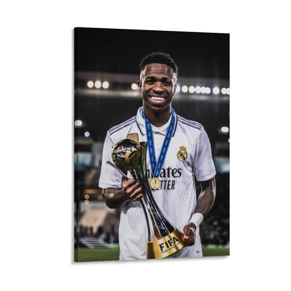 Vinicius Jr Poster 6 Poster Decorative Painting Canvas Wall Art Living Room Posters Bedroom Painting 16x24inch(40x60cm)