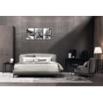 thumbnail image 4 of Striking Black and White Abstract Canvas Wall Art Set of 3 Modern Artwork Marble Design Ink Painting for Living Room Bedroom Decor, 4 of 5