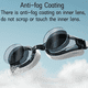 thumbnail image 2 of Gafas de natación profesionales impermeables, gafas antiniebla 100% protección UV sin fugas para adultos, hombres, mujeres y jóvenes, 2 of 5