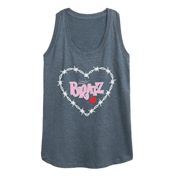 Bratz - Bratz Original Logo - Barbed Wire Heart - Women's Racerback Tank Top