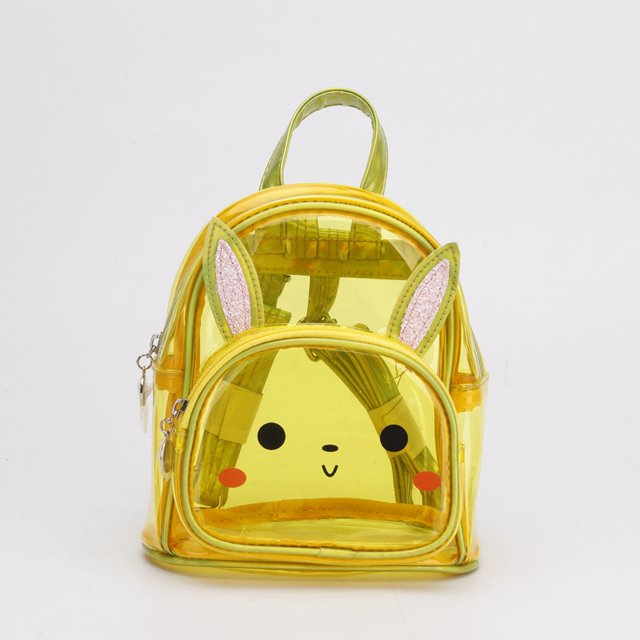 Sac à dos imperméable en PVC Transparent, petit sac à dos pour adolescentes avec impression