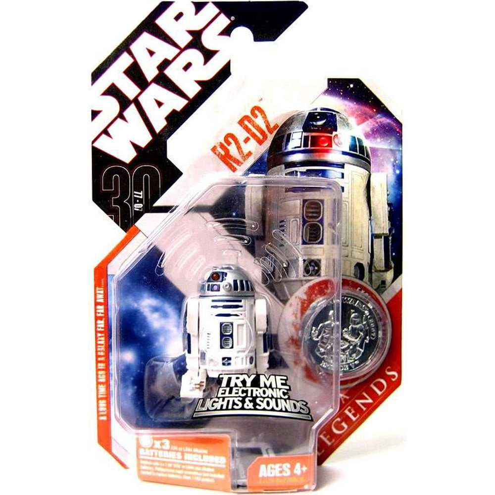 Star Wars Saga Legends 2007 30th Anniversary R2D2 Action Figure
