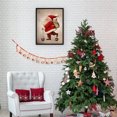thumbnail image 3 of Navidad Papá Noel Sin refregar la pintura impermeable Imagen desmontable Imagen de la sala de estar Decoración decorativa Decoración de pared 3 piezas Speravity HA010726-00, 3 of 7