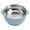 Blue, variant on Hilingoto* Pack Of 4 2 in 1 Anti Scald Baby Bowls with Suction Cup Stainless Porridge Bowl Baby Stainless with Removable Silicone Sleeve Leak Proof For Small Childre* Clearance