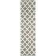 thumbnail image 3 of SAFAVIEH Dallas Jerrie Geometric Shag Area Rug, Grey/Ivory, 8'6" x 12', 3 of 11