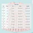 thumbnail image 3 of Zpanxa Girl Dress Girl's Daily A-line Dress Floral Ruffle Short Sleeve Round Neck Casual Dresses Pink 7 Years, 3 of 5