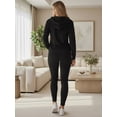 thumbnail image 3 of Conjunto Pants Mujer Sudadera Y Pant Aterciopelado Set Dama, 3 of 5