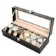 thumbnail image 1 of Caja de reloj de cuero sintético de 2, 3, 6, 10, 12, 20 y 24 bits, caja de almacenamiento para relojes, 1 of 4