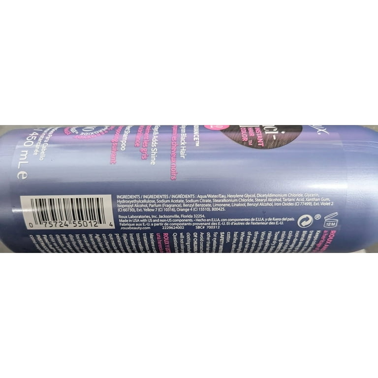 Roux, Fanci-Full Rinse, 15.2 Fl Oz, Black Radiance - Walmart.com
