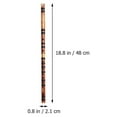 thumbnail image 2 of HEALEEP 1Pc Chinese Traditional Instrument Flute Dizi for Music Practice and Outdoor Carrying, 2 of 8