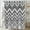 Black and White Geometric Patterns, variant on Shower Curtain,Fabric Shower Curtains Sets for Bathroom,Southwest Aztec Geometry Bath Curtain,Grey White Minimalist Art Curtain with 12 Hooks 72x72 Inches