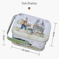 thumbnail image 2 of Easter Christmas Empty Tins Candy Cookie Gift Storage Container Holiday Decorative Box Food Biscuit Tin with Lid, 2 of 10