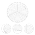 thumbnail image 2 of Miangastore Center Finder Circle Ruler Drawing Circle Tool Circle Template Drafting Tool Size L, 2 of 9