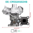thumbnail image 7 of Car Spare Turbocharger for Ford 1.0L EcoBoost Models Performance for 2015-2021 Vehicles, 7 of 7