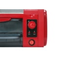 thumbnail image 2 of Elite EHD-051R Hot Dog Roller and Toaster Oven, Red, 2 of 5