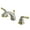 Brushed Nickel/Polished Brass, variant on Kingston Brass KS2951 Mini-Widespread Bathroom Faucet, Polished Chrome