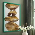 thumbnail image 5 of Rocks I in Green Solid Wood 11 x 14 Framed Print, 5 of 6