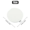 thumbnail image 5 of Unique Bargains Car Rear Right Bumper Towing Tow Eye Hook Cover Fit for Mazda 3 2014-2018 White, 5 of 6