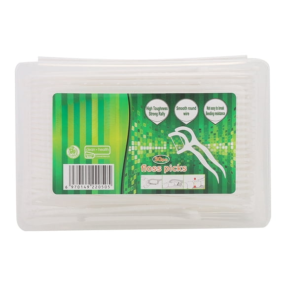Outil de Cueillette de Dents, 50 Pcs Cure-Dents en Fil Dentaire Jetables Cure-Dents en Fil Dentaire Jetables Cure-Dents Robustes et Résistants