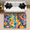 Multicolour 2, variant on CURLYOOT Abstract Geometric Rug for Living Room Bedroom, 4x6 Ft Washable Area Rug, Non Slip Rugs for Entryway, Seashell Large Carpet for Indoor Dining Room