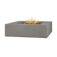 thumbnail image 2 of Olliewood 40 Inch Low-Profile Square GFRC Propane Fire Pit Table in Flint by BBQGuys Signature, 2 of 2
