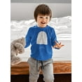 thumbnail image 2 of Happy Halloween Happy Ghost Long Sleeve Toddler -Image by Shutterstock,  5 Toddler, 2 of 4
