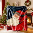 thumbnail image 5 of Hometravel Big Holiday Blanket, Extra Large Flannel Cover, Seasonal Pattern for Sofa and Bedroom Arrangements, 5 of 7