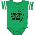thumbnail image 3 of Inktastic I Hooked Opa's Heart with Fishing Rod Boys or Girls Baby Bodysuit, 3 of 5