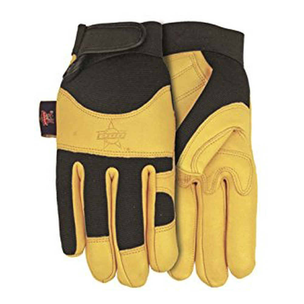 Professional Bull Rider (PBR) Premium Goatskin Leather Work Glove