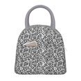 thumbnail image 1 of Disketp Weave Geometric Bolsa Térmica para Almuerzo, Lonchera con Abertura Amplia y Gran Capacidad, Organizador Reutilizable para Mujeres, Hombres y Adultos, 1 of 6