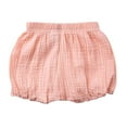 thumbnail image 6 of Fengyings Clearance Baby Bloomers Unisex Baby Girls Boys Cotton Linen Blend Shorts, 6 of 9