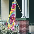 thumbnail image 2 of Fankiway Sèche-Cheveux Drapeau Manche à Vent Décoration de Jardin Extérieur Drapeau Drapeau, 2 of 3