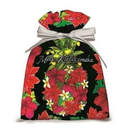Island Heritage 3 Pack Hawaiian Small Drawstring Bags Pineapple Floral