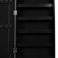 thumbnail image 5 of vidaXL Free Standing Jewelry Cabinet with Mirror Black, 5 of 7
