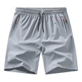 thumbnail image 3 of Mens Shorts Lightweight Outdoor Work Shorts for Men Casual Work Flat Front Shorts Summer Beach Shorts with Pockets for Running Casual Activewear, 3 of 4
