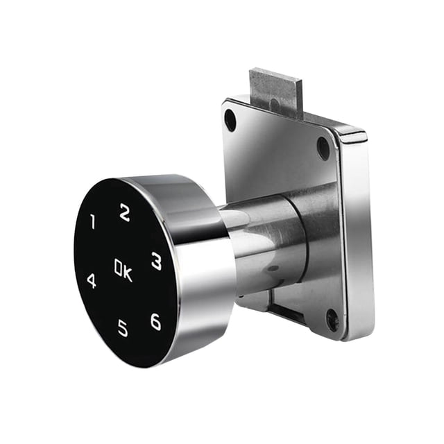 Cajón inteligente Macarena de gabinete digital sin llave Estilo C 22mm Cerradura electrónica inteligente