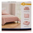 thumbnail image 4 of Juego de Edredón con Sábanas Mainstays 7 Piezas Tamaño Matrimonial y Diseño Liso Color Rosa, 4 of 4